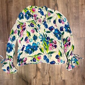 Parker Floral Silk Top